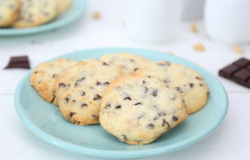 Cookies au chocolat et cacahuètes 