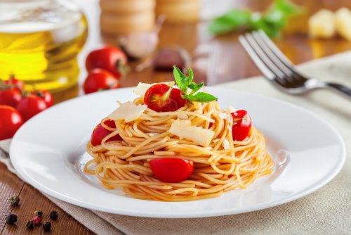 Spaghetti Pomodoro e Basilico